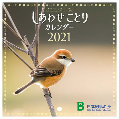 日本野鳥の会 バードショップオンライン Wild Bird カレンダー しあわせことりカレンダー21